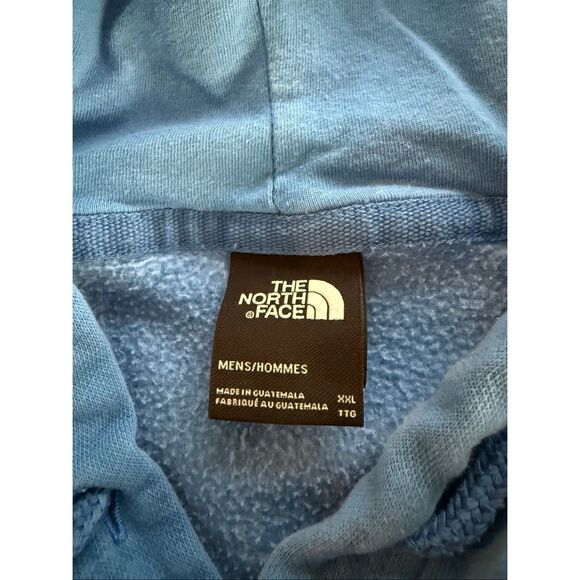 The North Face Men’s XXL Blue Graphic Half Dome Hoodie – Cotton Blend, - Picture 8 of 9